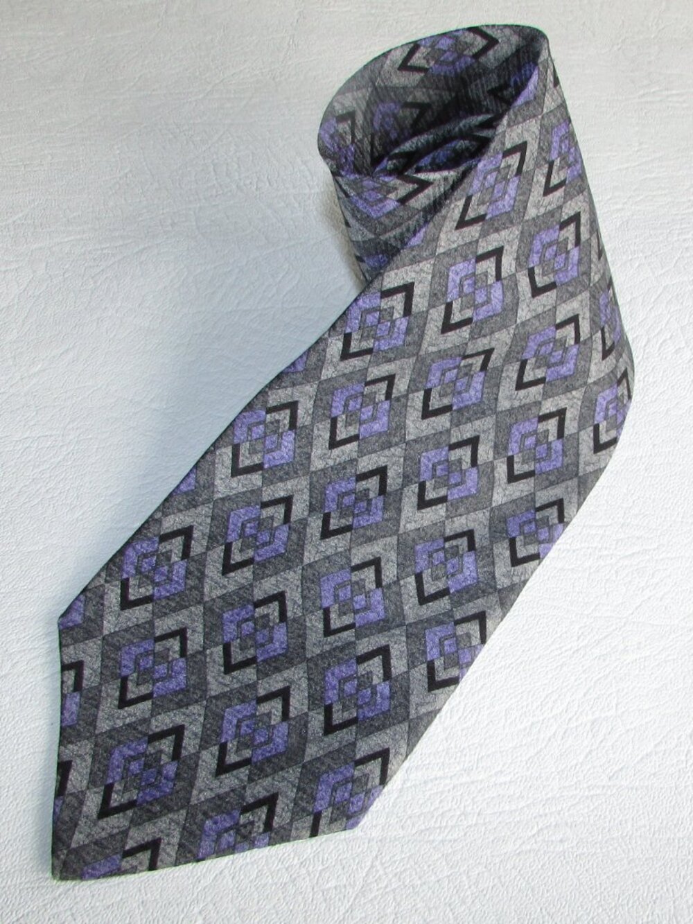 Kolte Italy Silver Grey Silk Tie